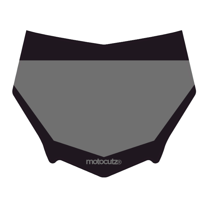 CUSTOM MOTOCUTZ FRONT PLATE DECAL