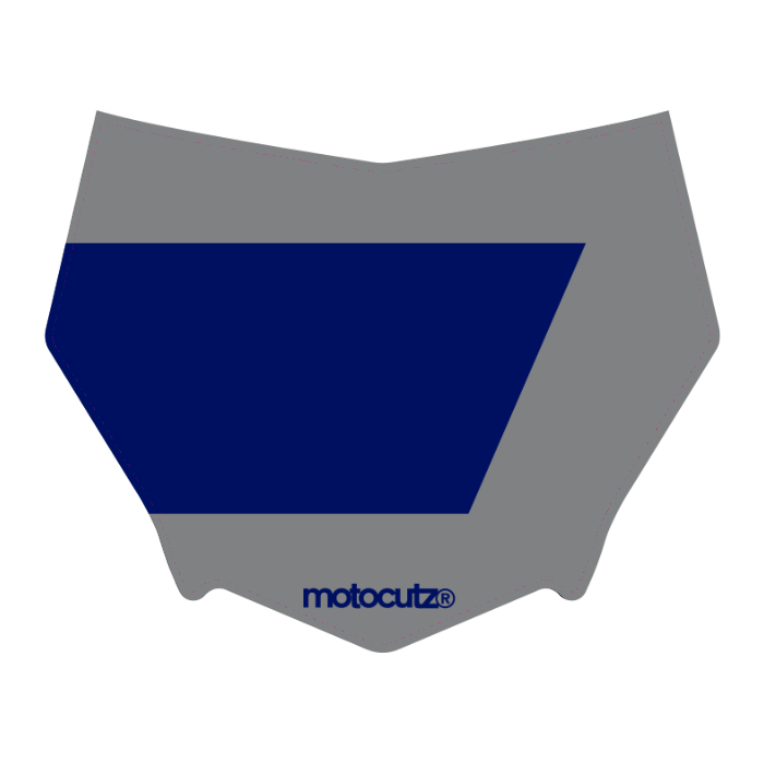 CUSTOM MOTOCUTZ FRONT PLATE DECAL