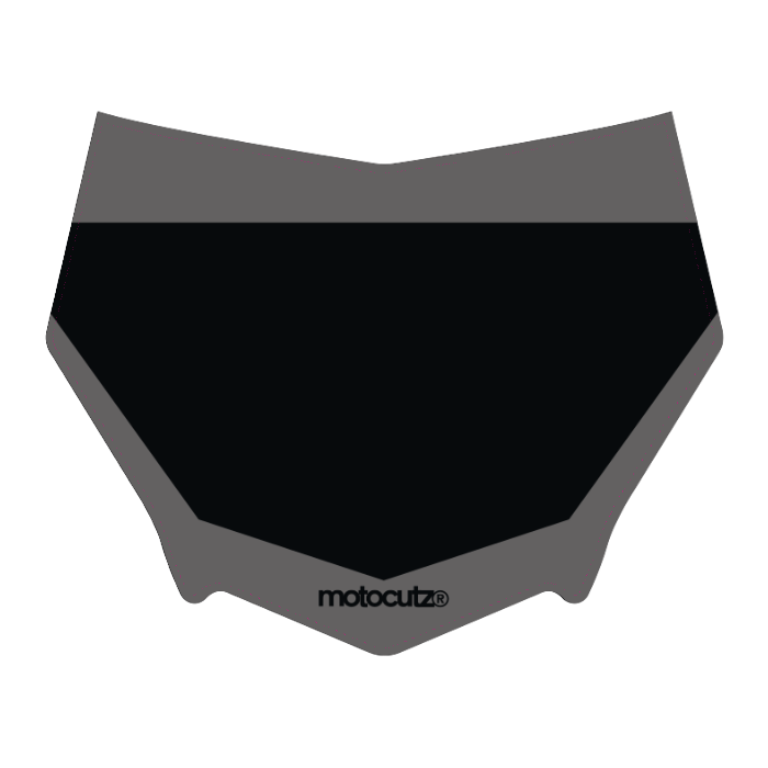 CUSTOM MOTOCUTZ FRONT PLATE DECAL