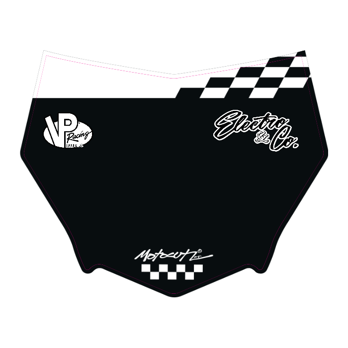 CUSTOM MOTOCUTZ FRONT PLATE DECAL
