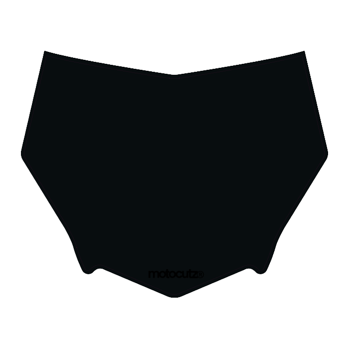 CUSTOM MOTOCUTZ FRONT PLATE DECAL
