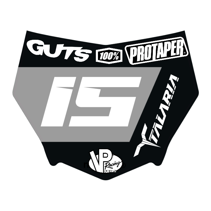 CUSTOM MOTOCUTZ FRONT PLATE DECAL