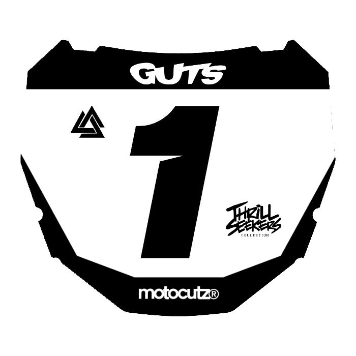 CUSTOM ODI NUMBER PLATE DECAL