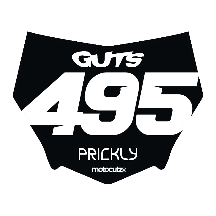 CUSTOM MOTOCUTZ FRONT PLATE DECAL