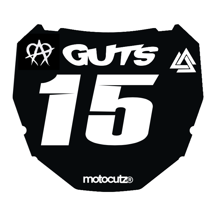 CUSTOM ODI NUMBER PLATE DECAL