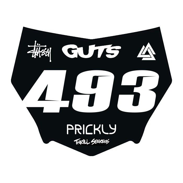 CUSTOM MOTOCUTZ FRONT PLATE DECAL