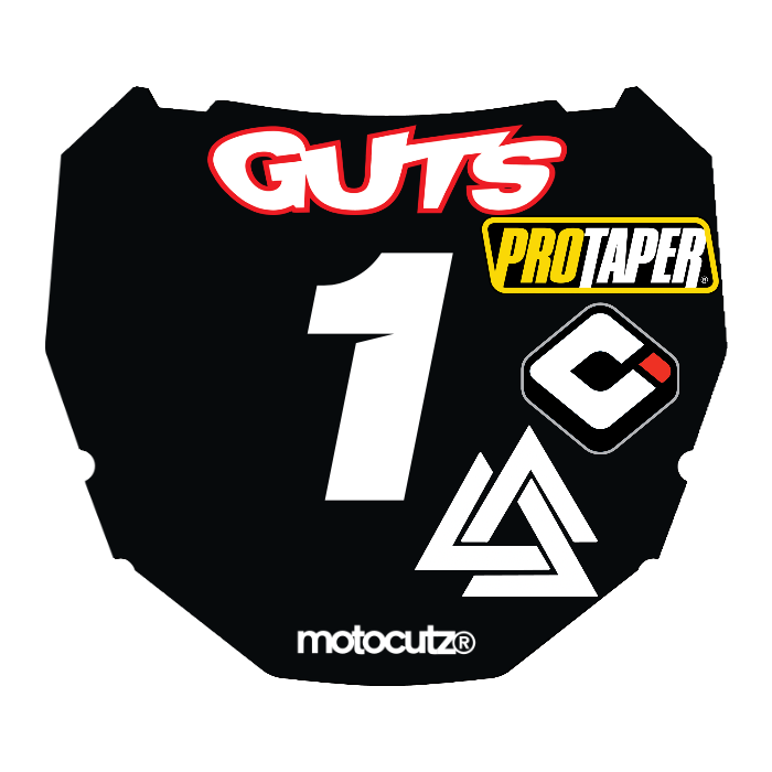 CUSTOM ODI NUMBER PLATE DECAL