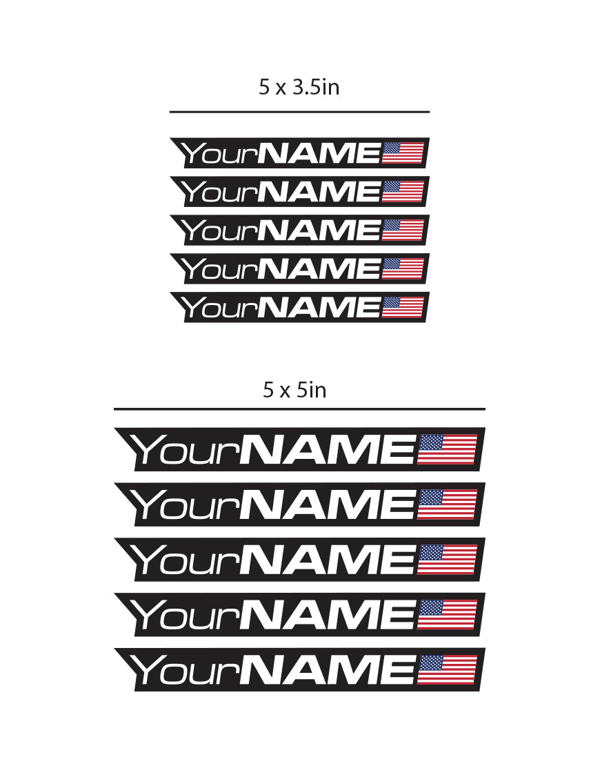 HELMET DECALS