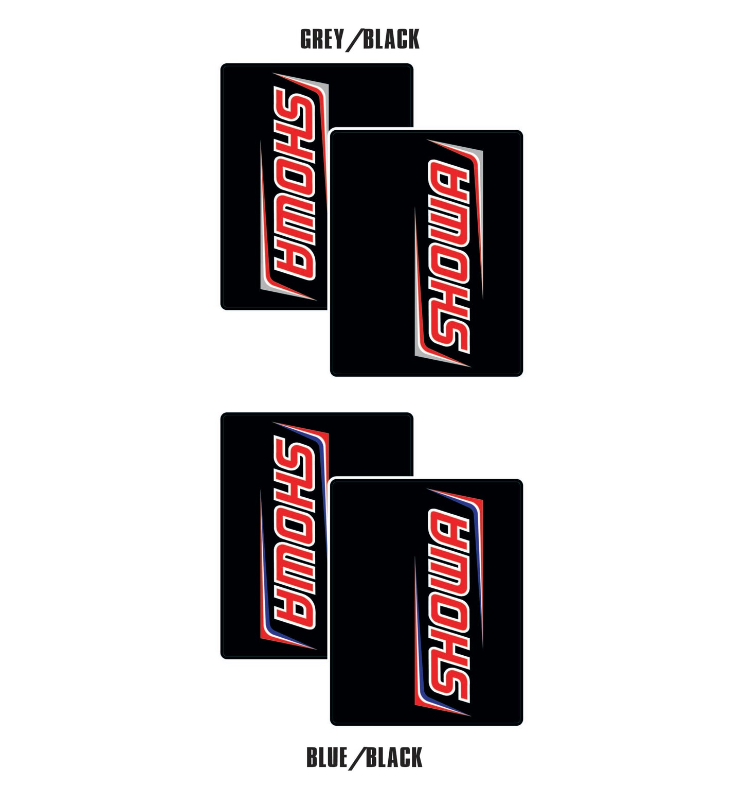 SHOWA FORK DECALS