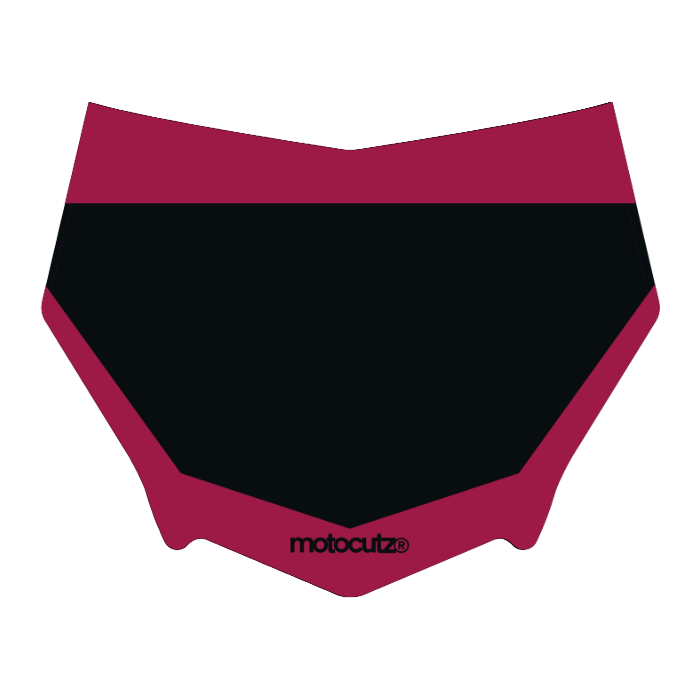 CUSTOM MOTOCUTZ FRONT PLATE DECAL