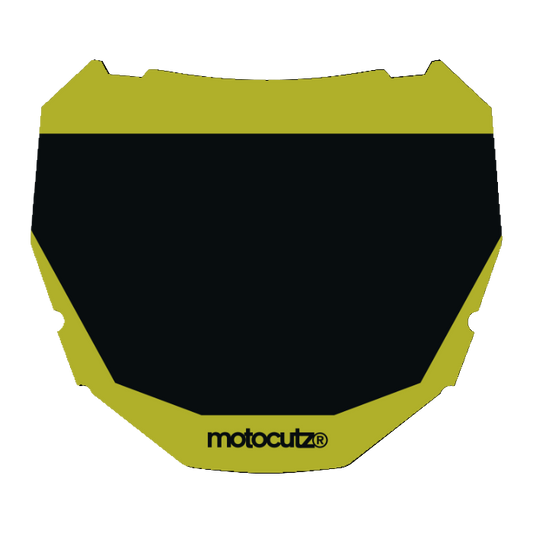 CUSTOM ODI NUMBER PLATE DECAL