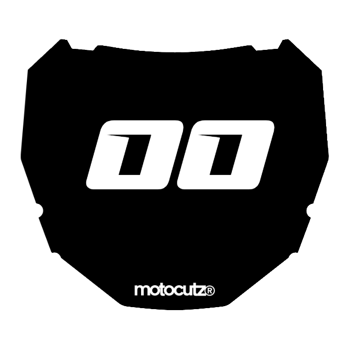 CUSTOM ODI NUMBER PLATE DECAL