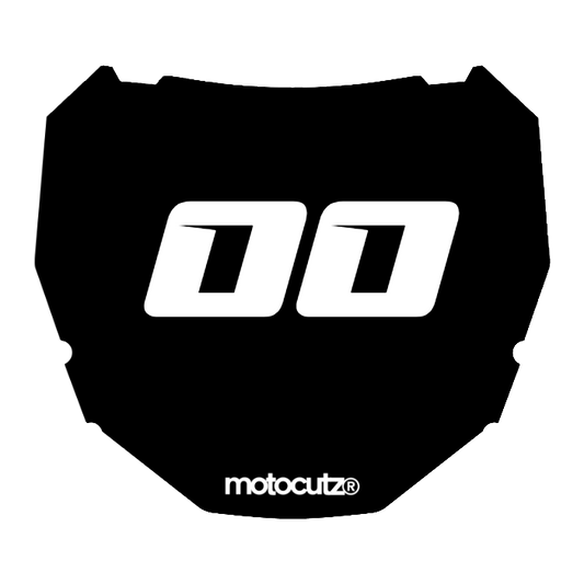 CUSTOM ODI NUMBER PLATE DECAL