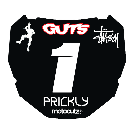 CUSTOM ODI NUMBER PLATE DECAL