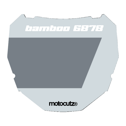 CUSTOM ODI NUMBER PLATE DECAL