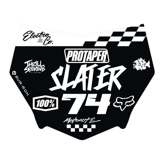 CUSTOM MOTOCUTZ FRONT PLATE DECAL