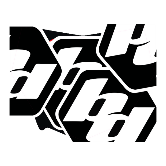 CUSTOM MOTOCUTZ FRONT PLATE DECAL