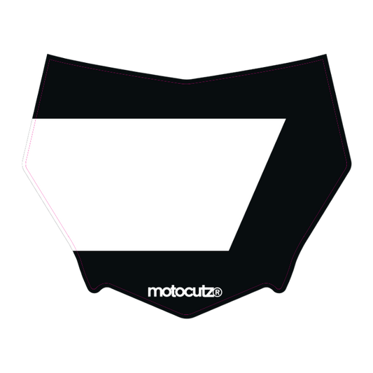 CUSTOM MOTOCUTZ FRONT PLATE DECAL