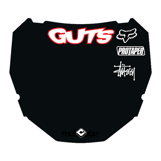 CUSTOM ODI NUMBER PLATE DECAL