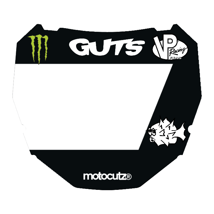 CUSTOM ODI NUMBER PLATE DECAL