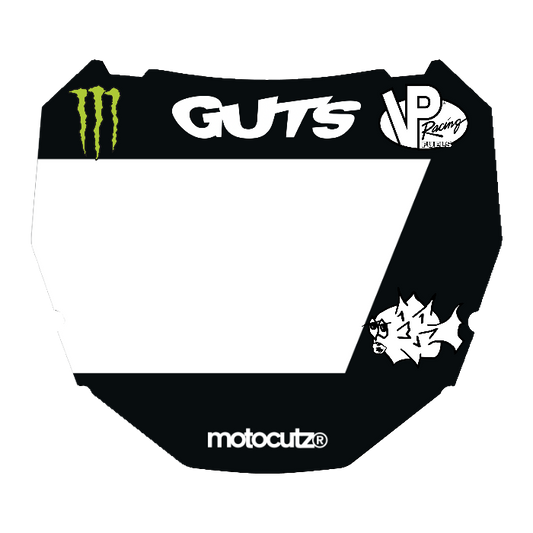 CUSTOM ODI NUMBER PLATE DECAL
