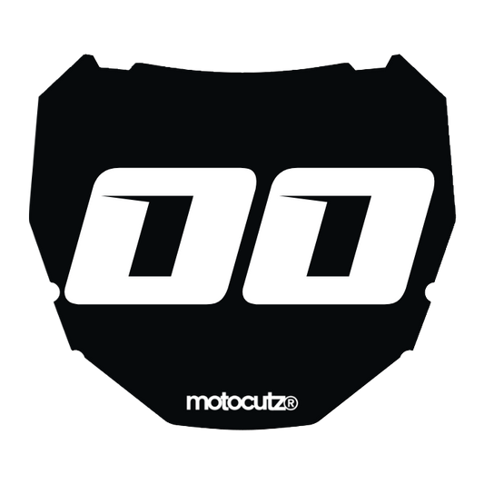 CUSTOM ODI NUMBER PLATE DECAL
