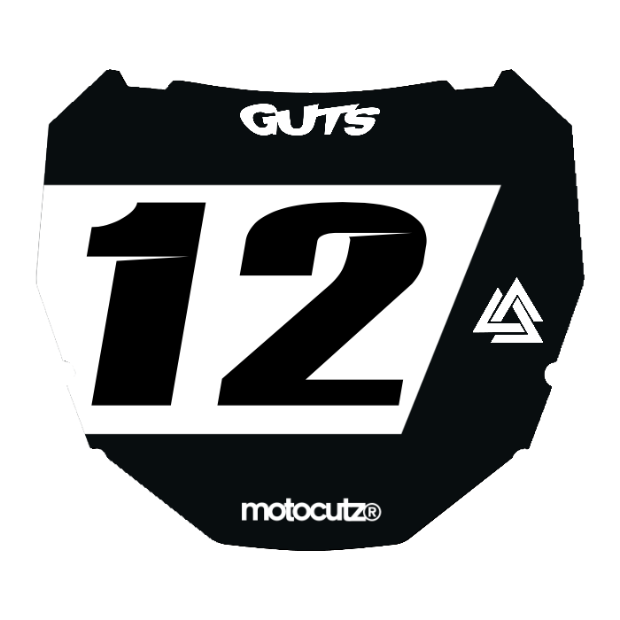CUSTOM ODI NUMBER PLATE DECAL