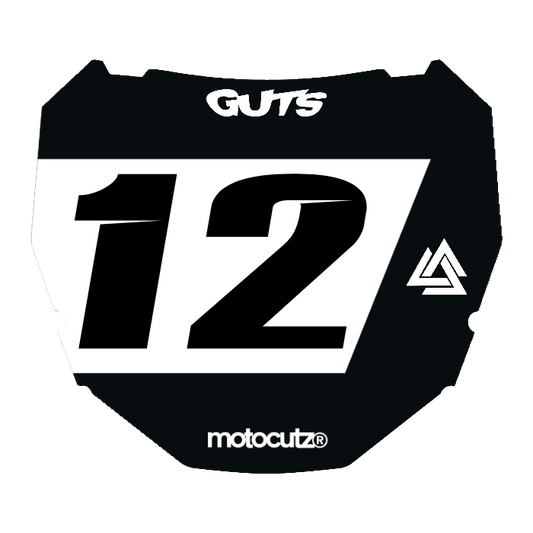 CUSTOM ODI NUMBER PLATE DECAL