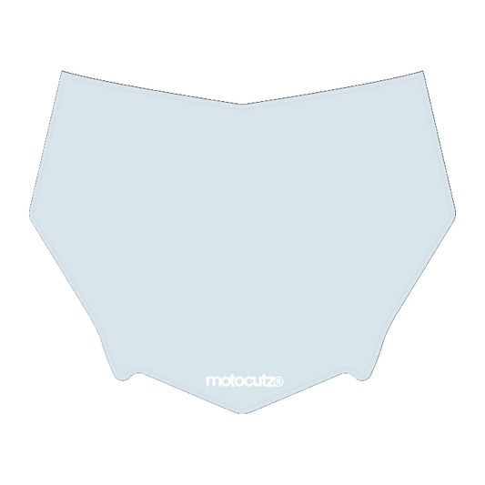 CUSTOM MOTOCUTZ FRONT PLATE DECAL