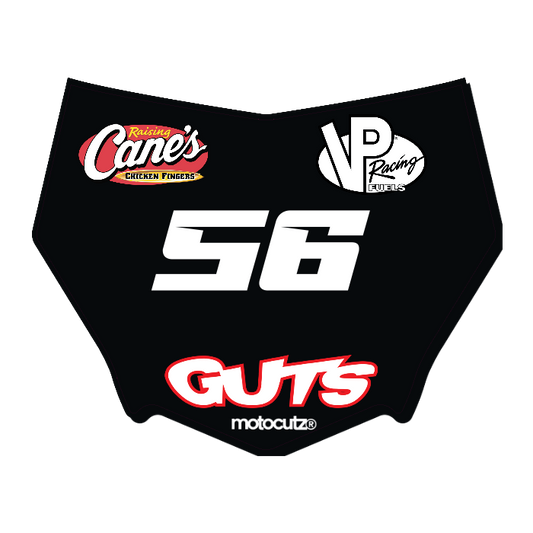 CUSTOM MOTOCUTZ FRONT PLATE DECAL