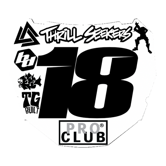 CUSTOM ODI NUMBER PLATE DECAL