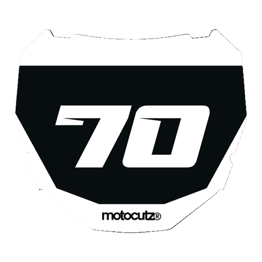 CUSTOM ODI NUMBER PLATE DECAL