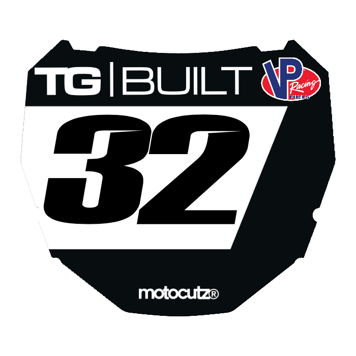 CUSTOM ODI NUMBER PLATE DECAL
