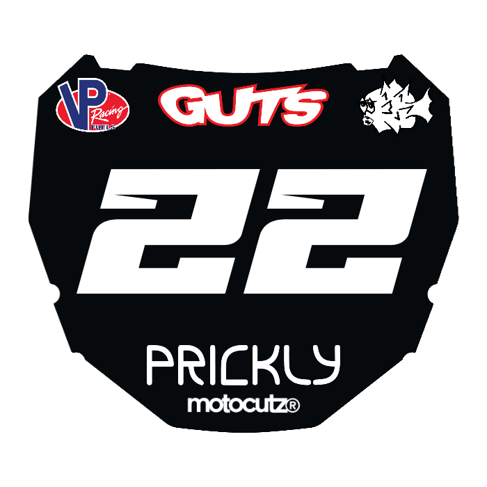 CUSTOM ODI NUMBER PLATE DECAL