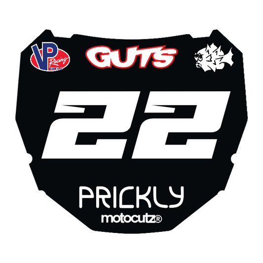 CUSTOM ODI NUMBER PLATE DECAL