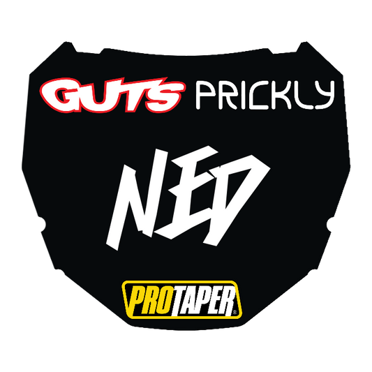 CUSTOM ODI NUMBER PLATE DECAL
