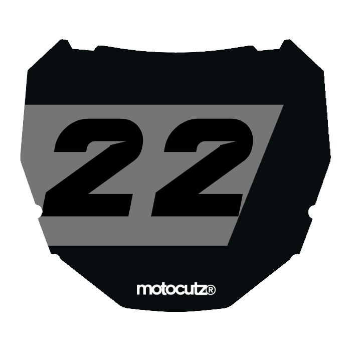 CUSTOM ODI NUMBER PLATE DECAL