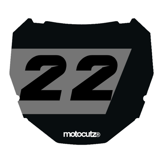 CUSTOM ODI NUMBER PLATE DECAL
