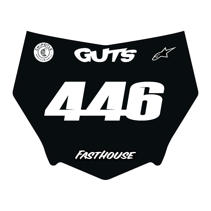 CUSTOM MOTOCUTZ FRONT PLATE DECAL