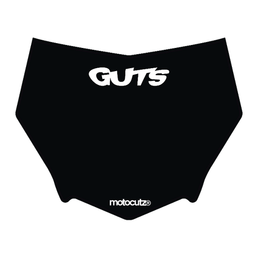 CUSTOM MOTOCUTZ FRONT PLATE DECAL