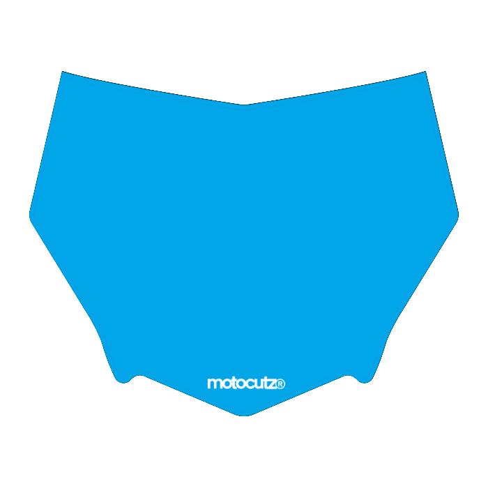 CUSTOM MOTOCUTZ FRONT PLATE DECAL