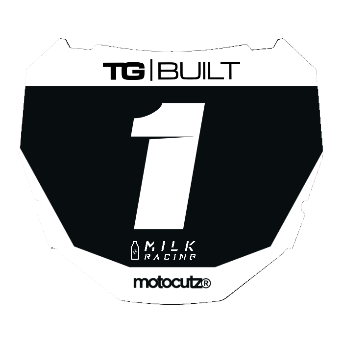 CUSTOM ODI NUMBER PLATE DECAL