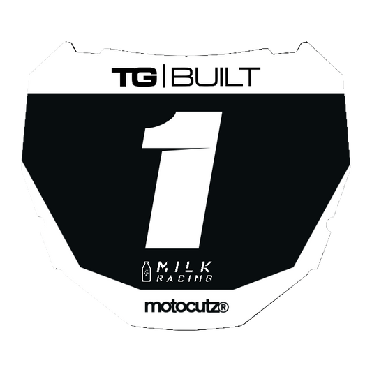 CUSTOM ODI NUMBER PLATE DECAL
