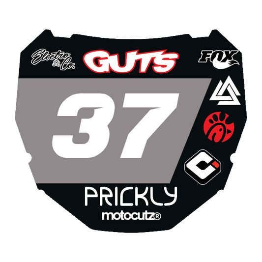 CUSTOM ODI NUMBER PLATE DECAL