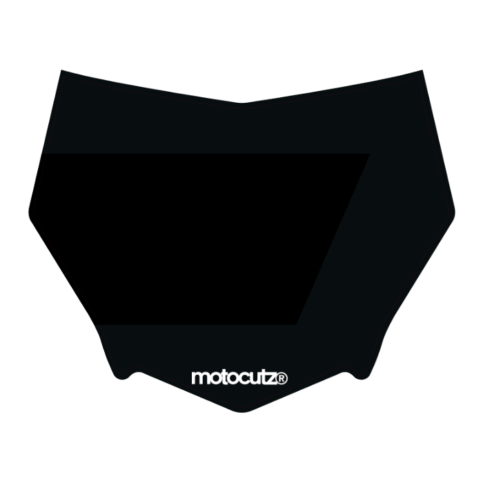 CUSTOM MOTOCUTZ FRONT PLATE DECAL