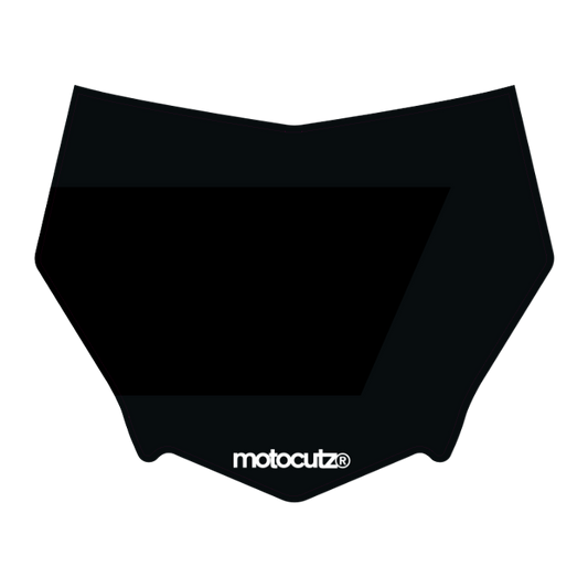 CUSTOM MOTOCUTZ FRONT PLATE DECAL