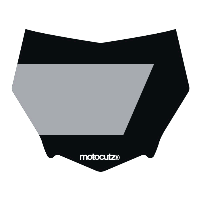 CUSTOM MOTOCUTZ FRONT PLATE DECAL