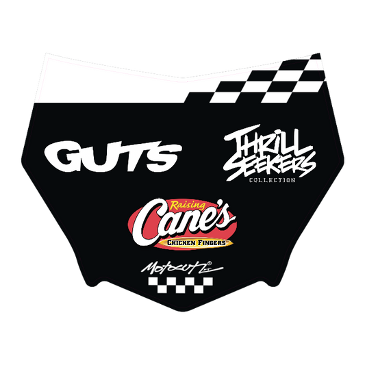 CUSTOM MOTOCUTZ FRONT PLATE DECAL