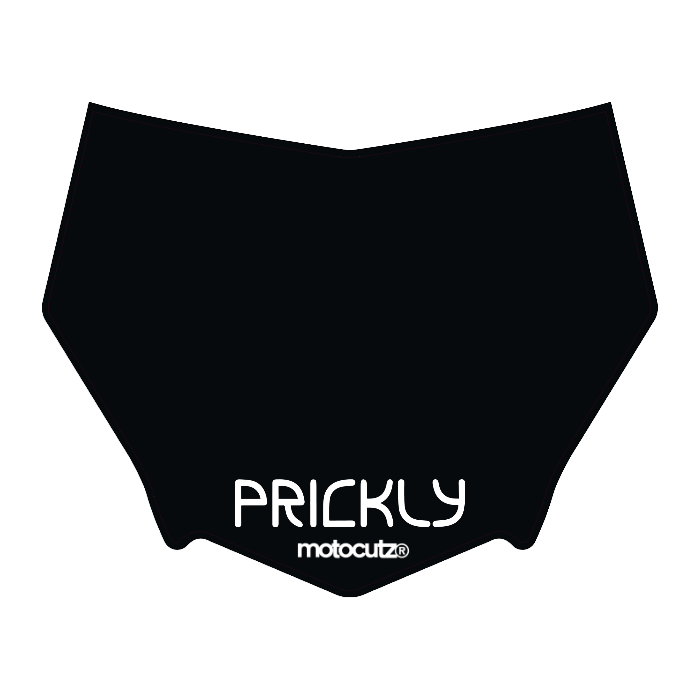 CUSTOM MOTOCUTZ FRONT PLATE DECAL
