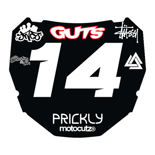 CUSTOM ODI NUMBER PLATE DECAL